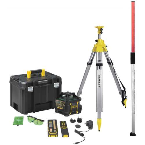 PACK LASER ROTATIF VERT DBLE PENTE MANUEL RL750LG + POLO