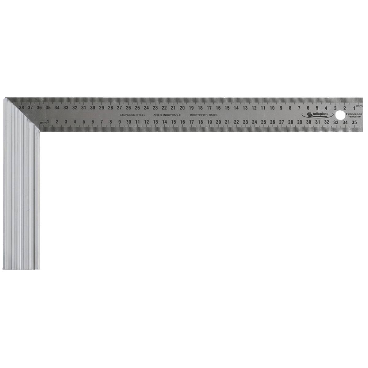 ÉQUERRE DROITE ET D'ONGLET 400 MM