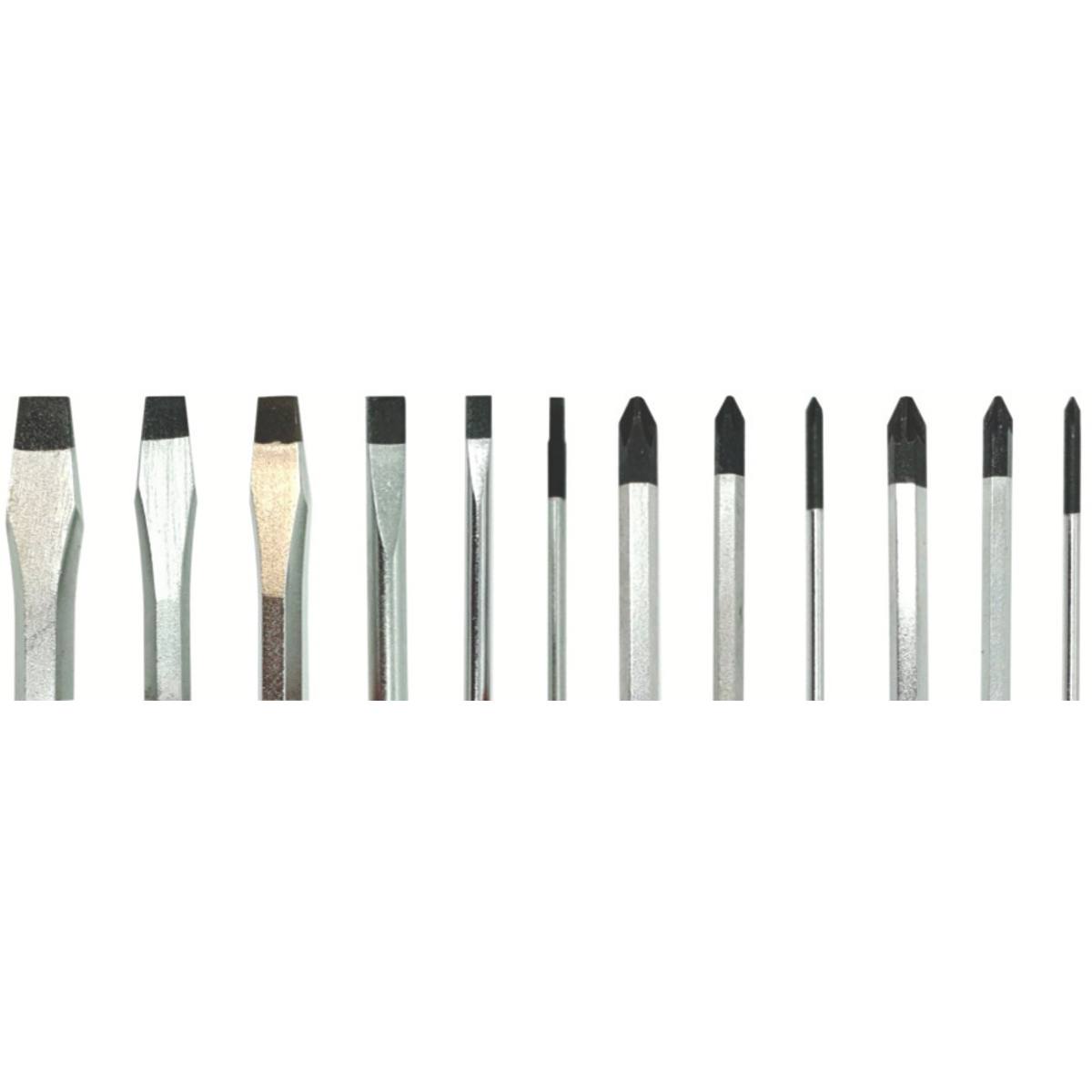 SET DE 12 TOURNEVIS TRILOBE
