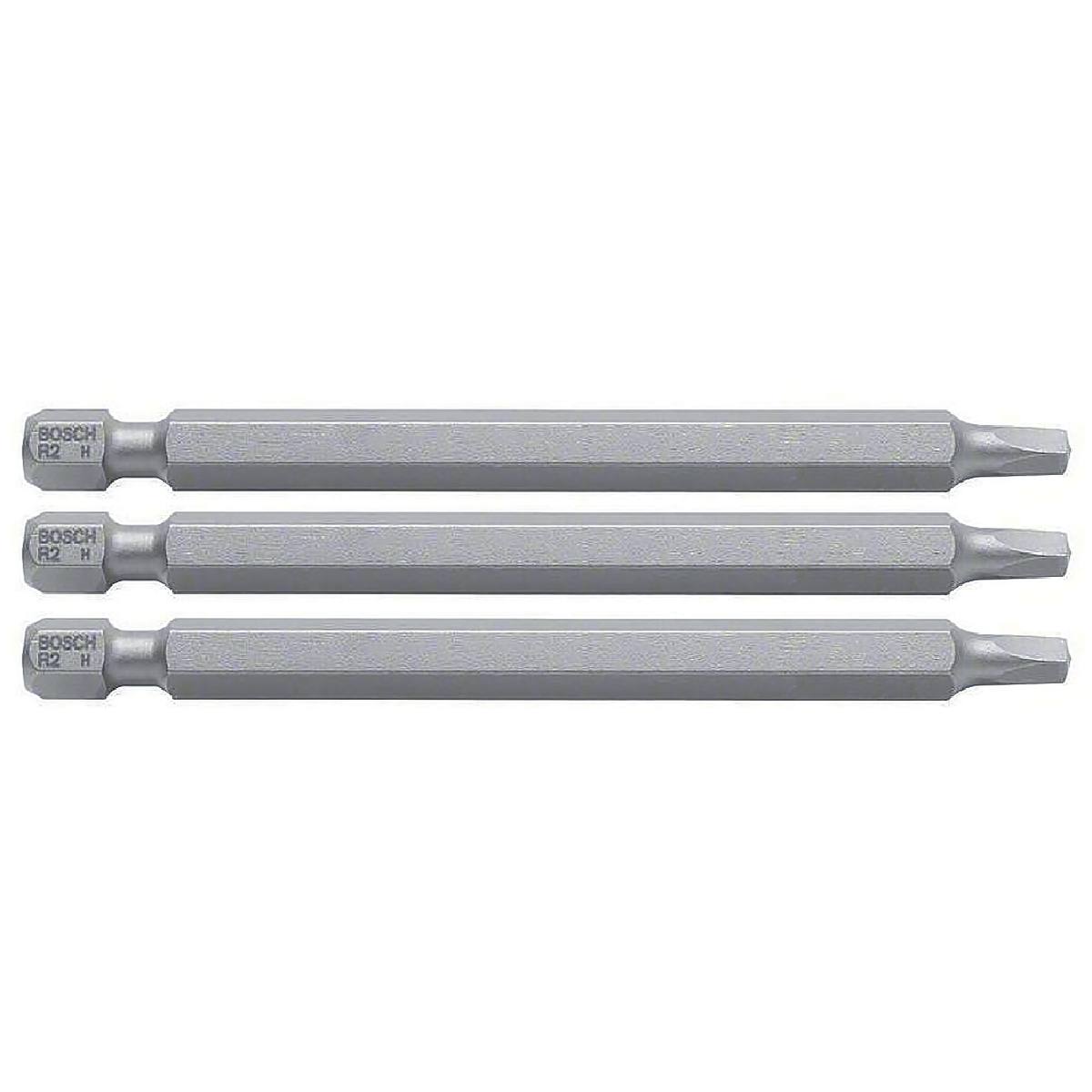 PACK 3 EMBOUTS DE VISSAGE CARRÉ N°2
