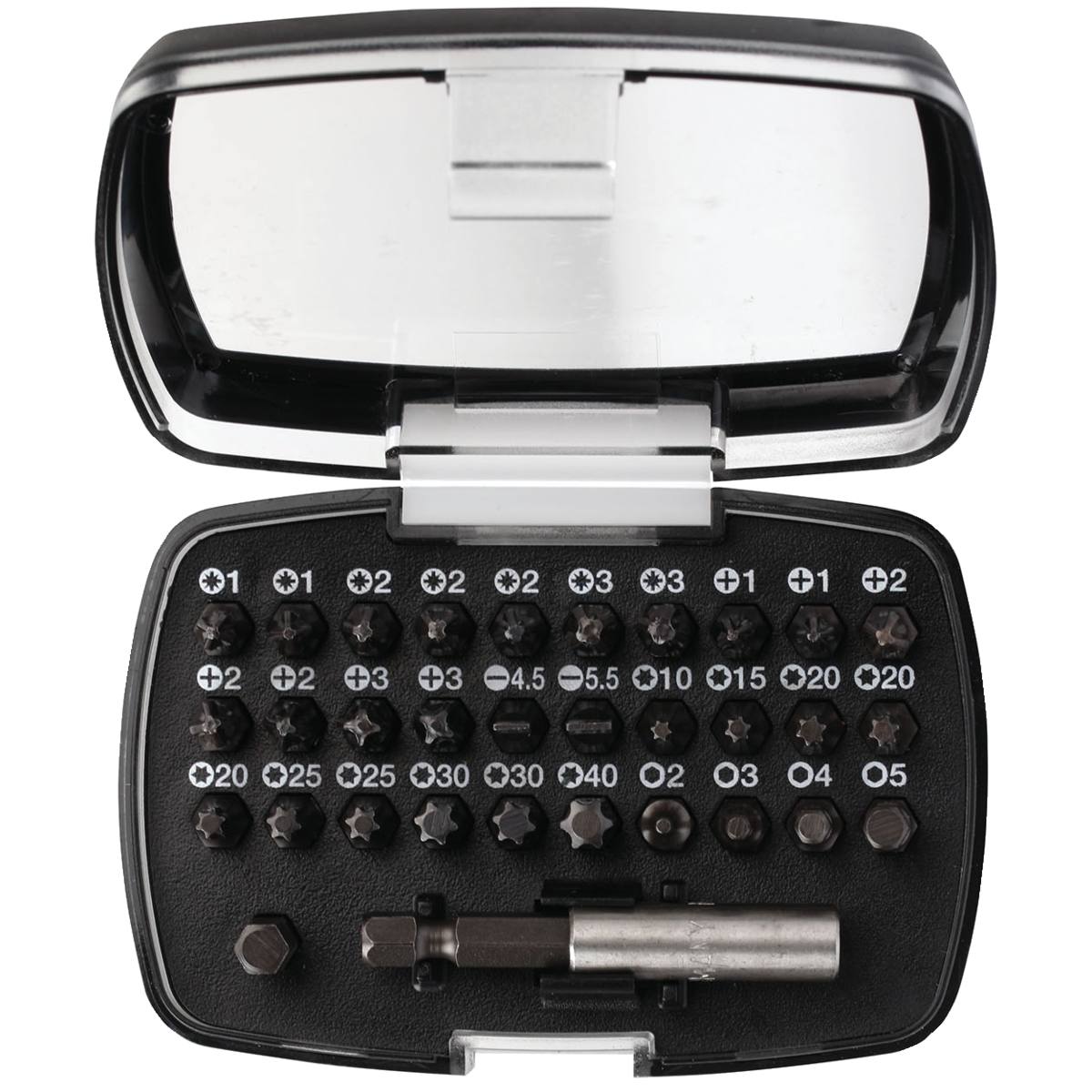 COFFRET DE 32 EMBOUTS DE VISSAGE TORSION