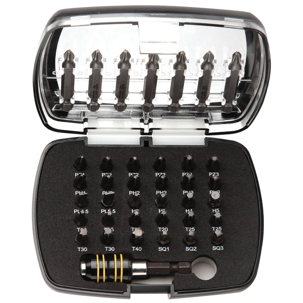 COFFRET DE 38 EMBOUTS DE VISSAGE TORSION
