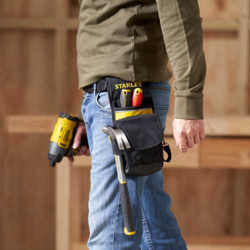 PORTE-OUTILS DE CEINTURE 4 COMPARTIMENTS 