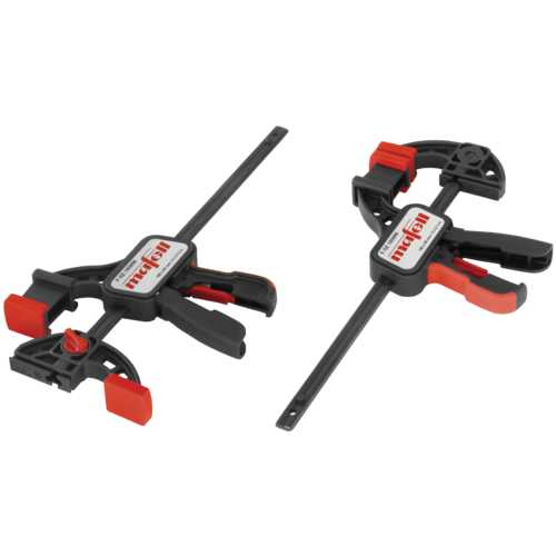 PAIRE DE SERRE-JOINTS À POMPE POUR RAIL DE GUIDAGE MAFELL