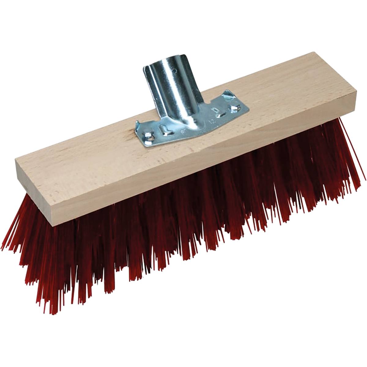 BALAI DE CANTONNIER PVC ROUGE 32 CM