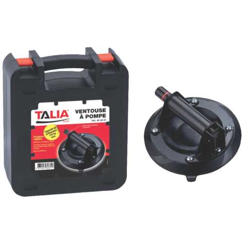 VENTOUSE À POMPE PRO Ø 200 MM / 130 KG