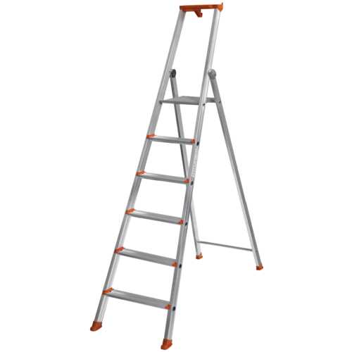 ESCABEAU ALU 6 MARCHES