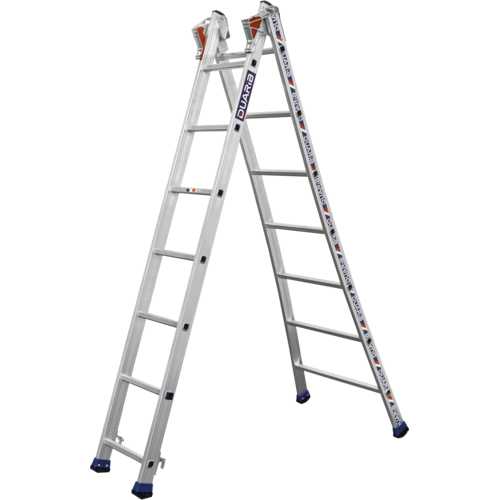 ÉCHELLE TRANSFORMABLE 2x7 BARREAUX 2,20 - 3,60 M