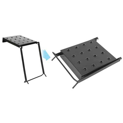 PLATEFORME MULTIFONCTION PLIANTE ET ANTIDÉRAPANT 