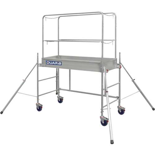 ÉCHAFAUDAGE ROULANT ACIER - HT DE TRAVAIL 2,90 M