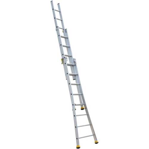 ÉCHELLE TRANSFORMABLE 3x8 BARREAUX 2,50 - 5,30 M