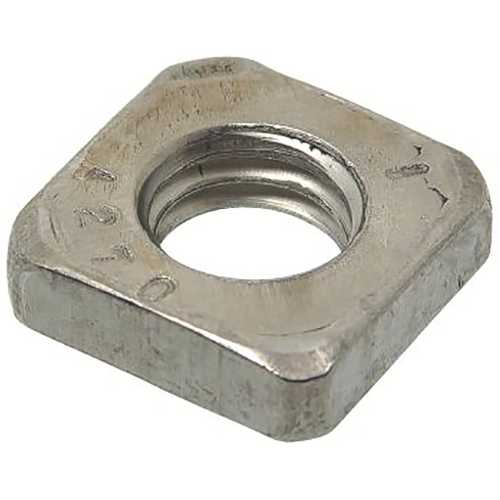 ÉCROU CARRÉ BAS INOX A2 Ø 6 MM