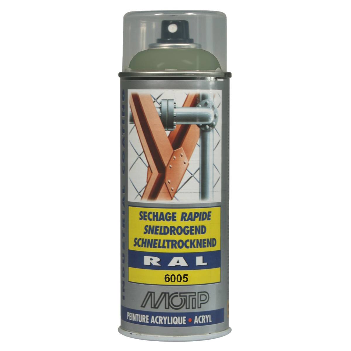 PEINTURE ACRYLIQUE VERT 6005