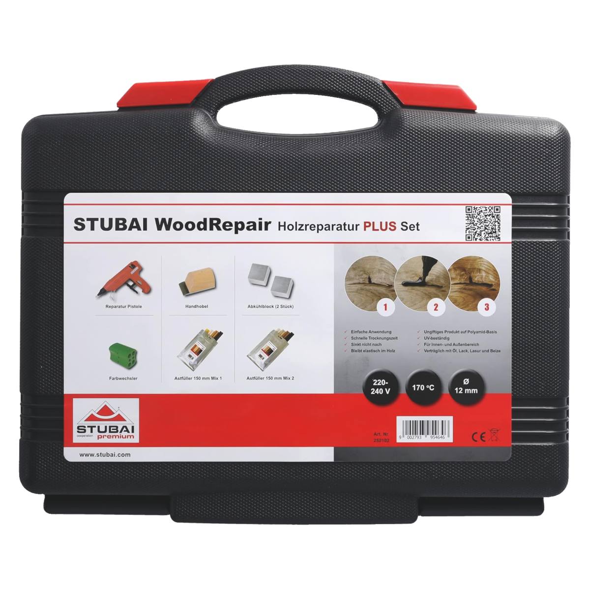 KIT DE DEMARRAGE MASTIC DE REPARATION STUBAI BASIC +