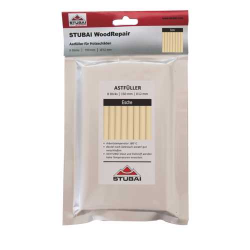 MASTIC DE REPARATION FRENE POUR BOIS -  9 BÂTONS  - Ø12mmx300mm