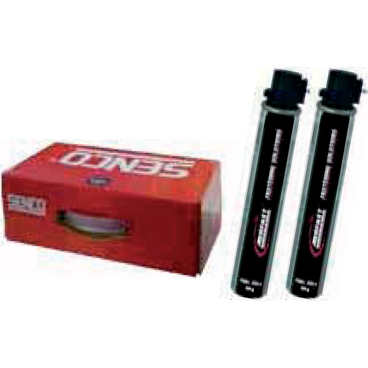CARTON 2000 CLOUS ANNELÉS INOX 2,8 x 55 + 2 CARTOUCHES GAZ