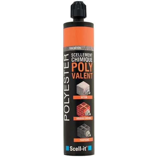 RÉSINE POLYESTER POLYVALENTE TON PIERRE (BLANC) 300 ML