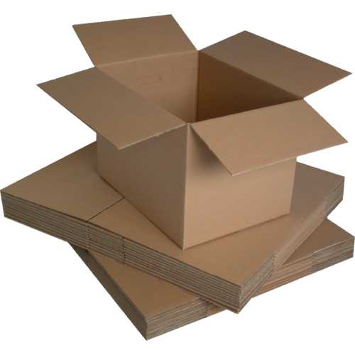CAISSE AMÉRICAINE CARTON DOUBLE CANNELURE 400 x 300 x 300