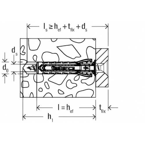 CHEVILLE NYLON SX PLUS 6x30 (B.100)