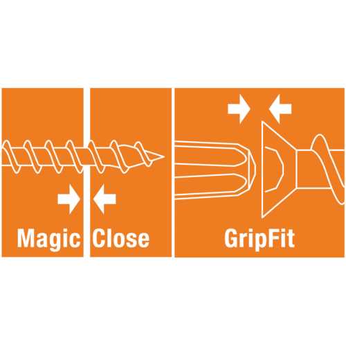 VIS AGGLO TF TX20 Z.BLANC FTOT 4,5x35 (B.500)