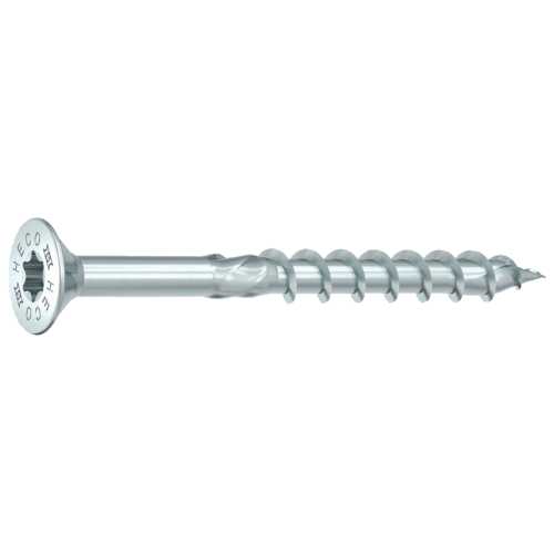 VIS BOIS ET AGGLO TORX, FILETAGE PARTIEL, ACIER ZINGUÉ, TOPIX-PLUS  6X100/100