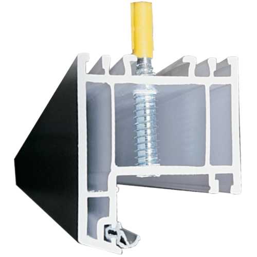VIS TOP-ROC POUR MENUISERIES PVC 6 X 100 MM FILET 45 MM