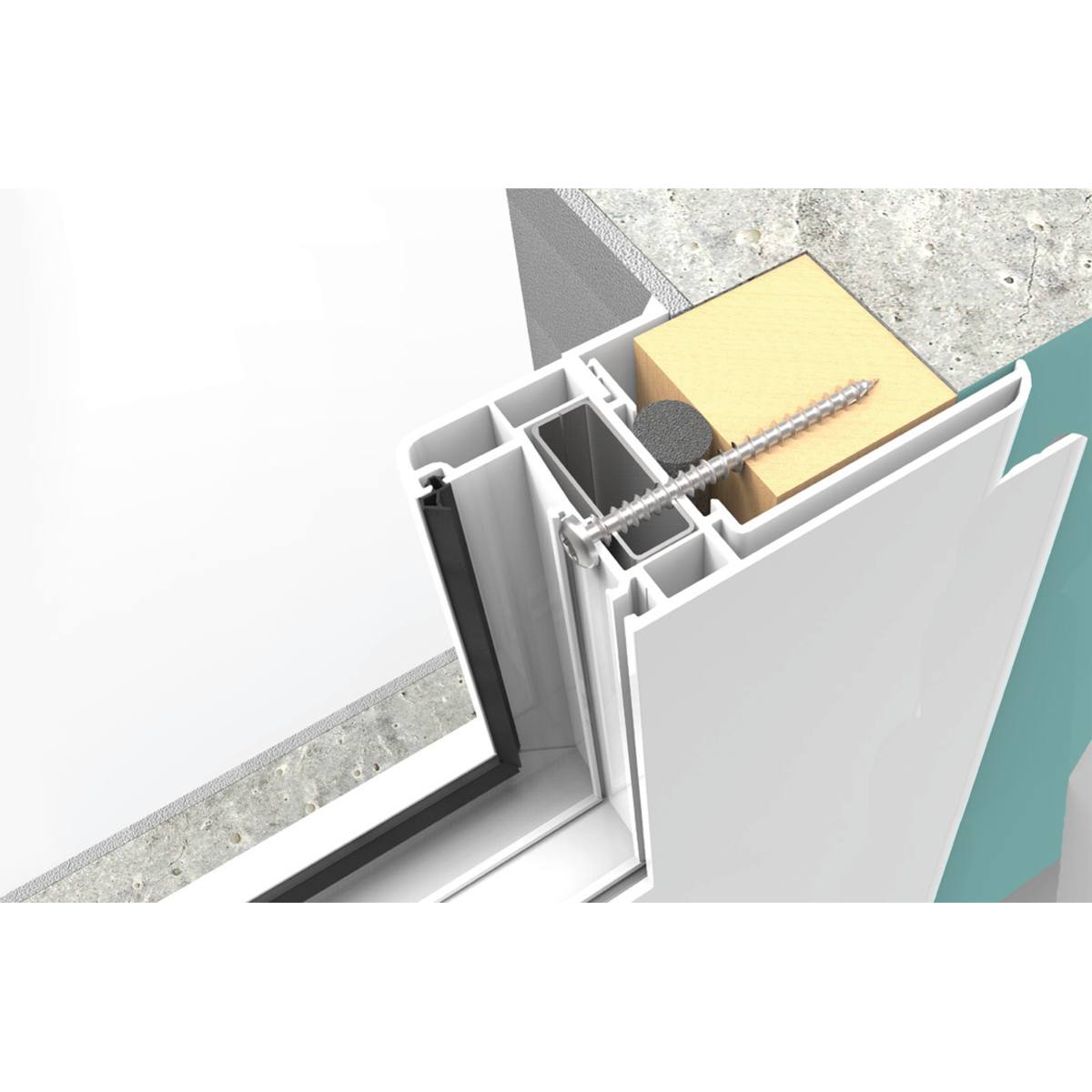 VIS SPTR-V6 POUR POSE DE MENUISERIES 6 X 60 MM