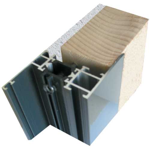 VIS TOP-ROC POUR MENUISERIES ALU 6 X 80 MM