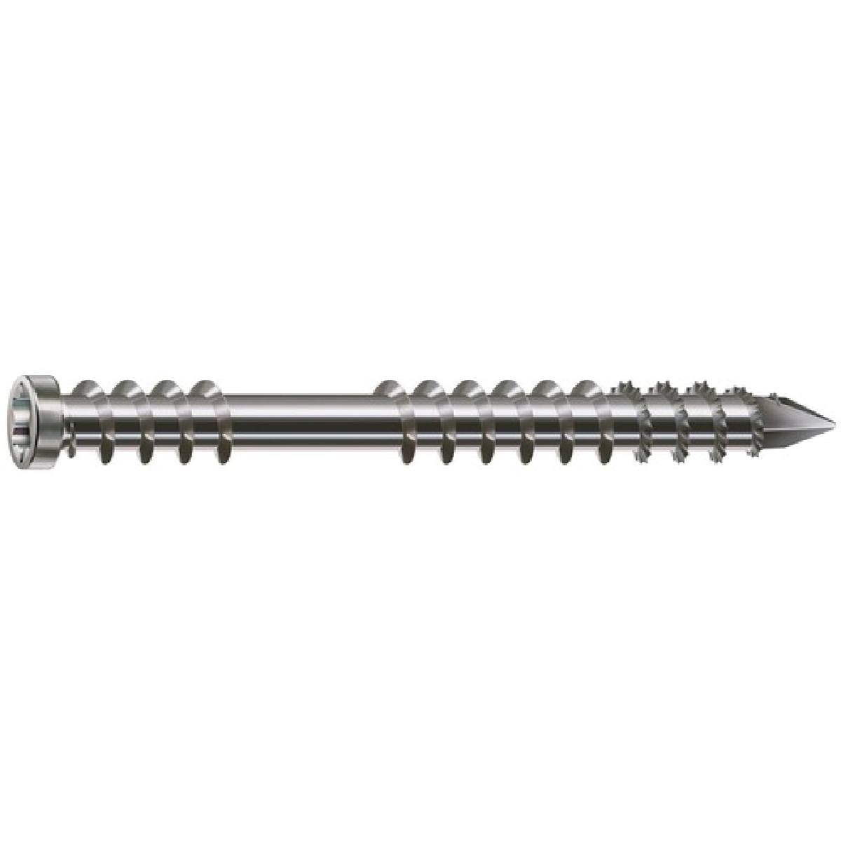 VIS TÊTE FRAISÉE TORX Ø4,5X60 MM INOX A2 - TERRASSE RÉSINEUX