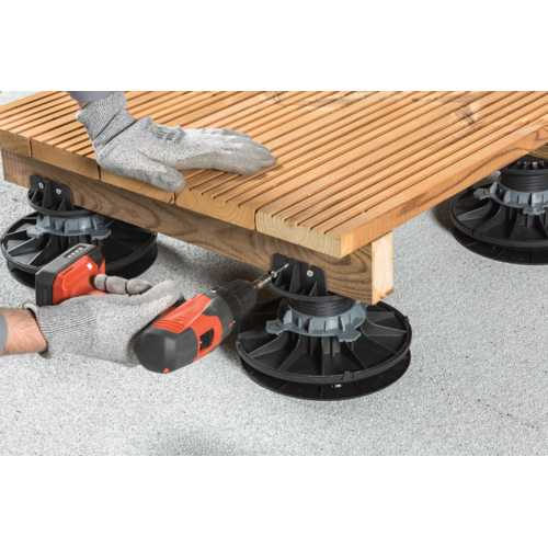 PLOT 60 à 90 mm POUR LAMES DE TERRASSE