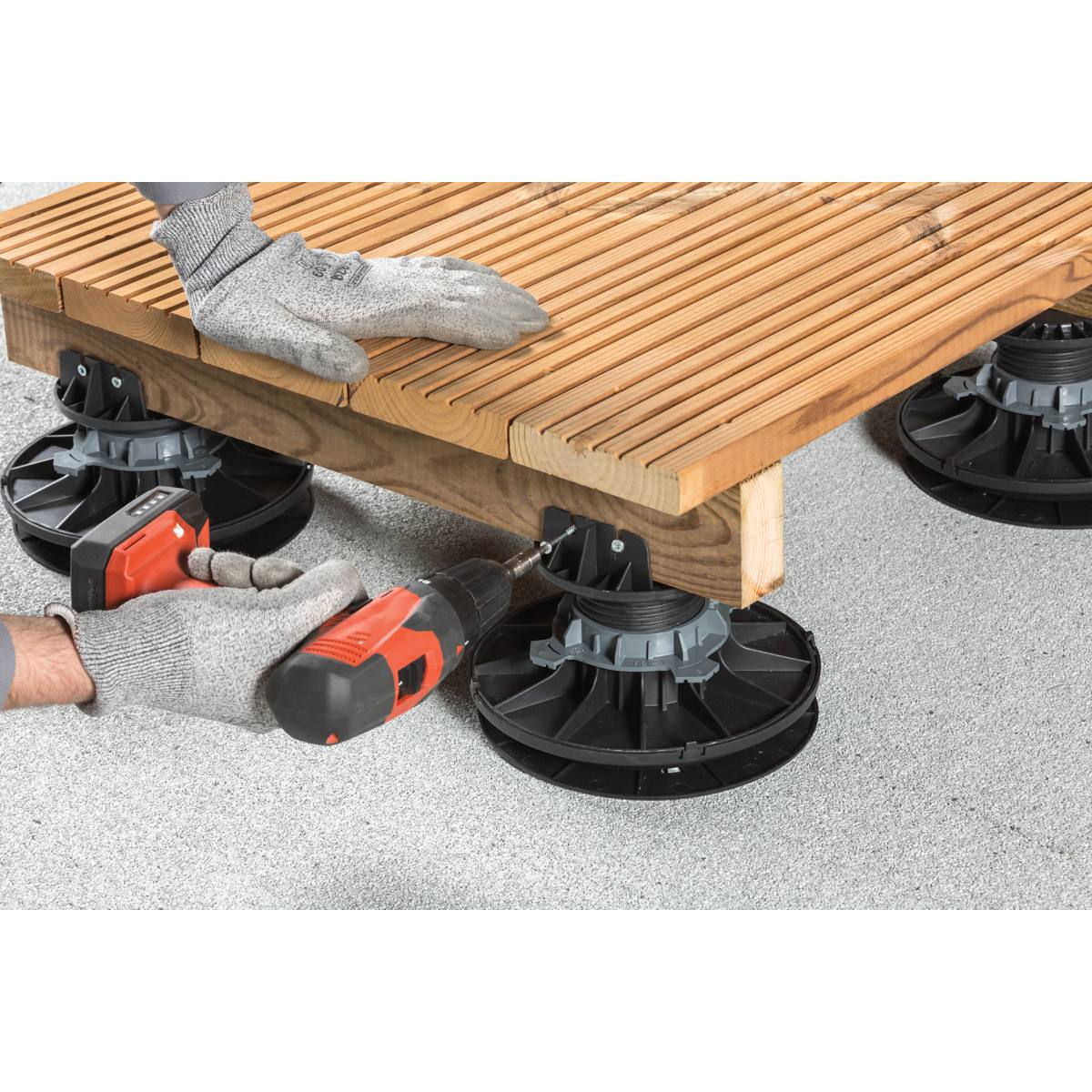 PLOT 60 à 90 mm POUR LAMES DE TERRASSE