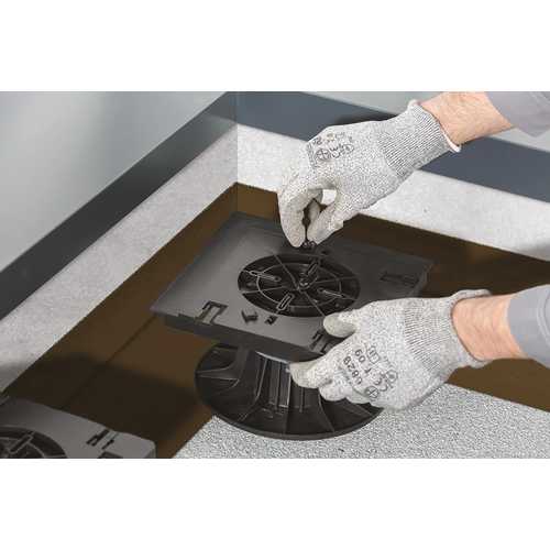 SUPPORT PERIPHERIQUE POUR DALLE OU POUR HABILLAGE LATTERAL