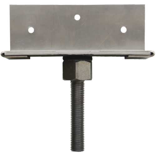 CONNECTEUR INOX RÉGLABLE 3D POUR STRUCTURE BOIS WEASYWOOD