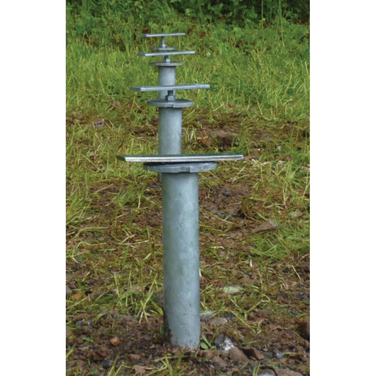 CONNECTEUR ACIER GALVA RÉGLABLE 2D POUR STRUCTURE BOIS WEASYWOOD