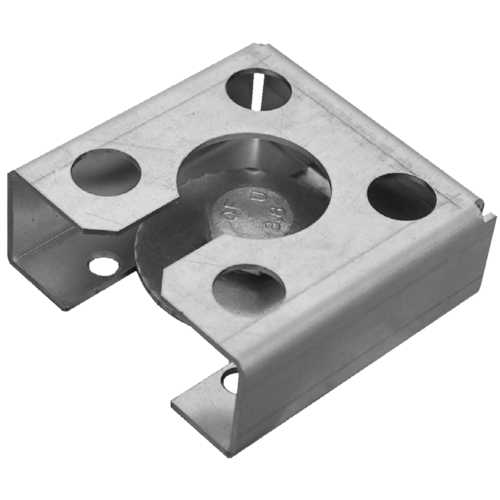 CONNECTEUR BOIS ACIER GALVA POUR FIXATION DE POTEAUX 90x90 MM