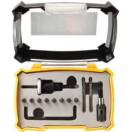 KIT TERRASSE / FORET Ø4 + FRAISOIR + 8 EMBOUTS