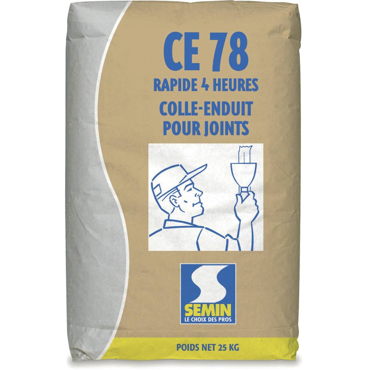 ENDUIT DE JOINTOIEMENT PRISE 4 H - 25 KG