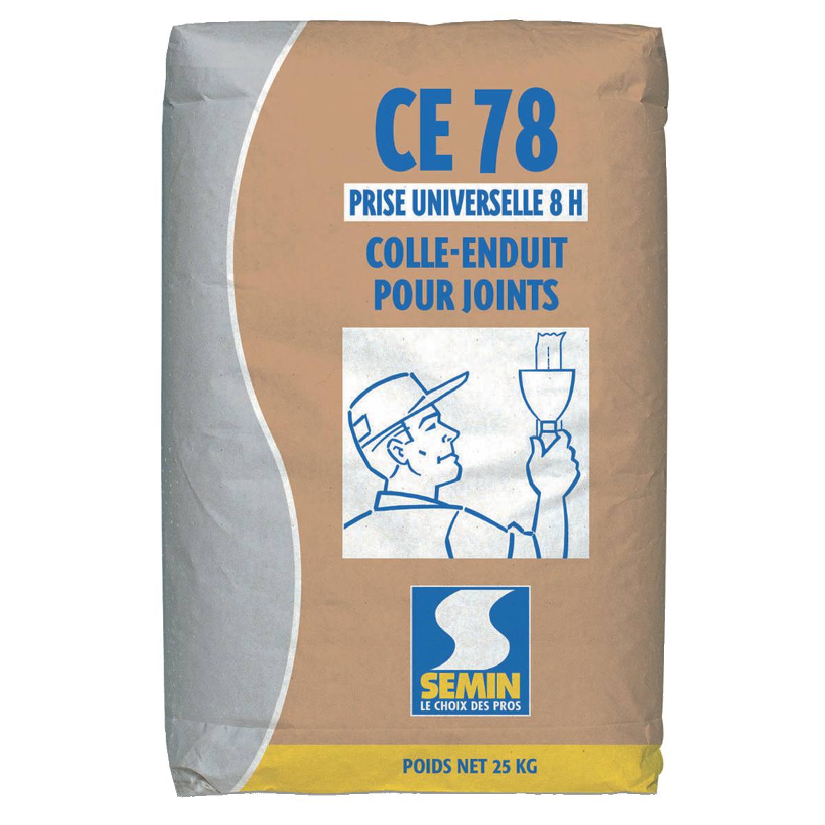 ENDUIT DE JOINTOIEMENT PRISE 8 H - 25 KG