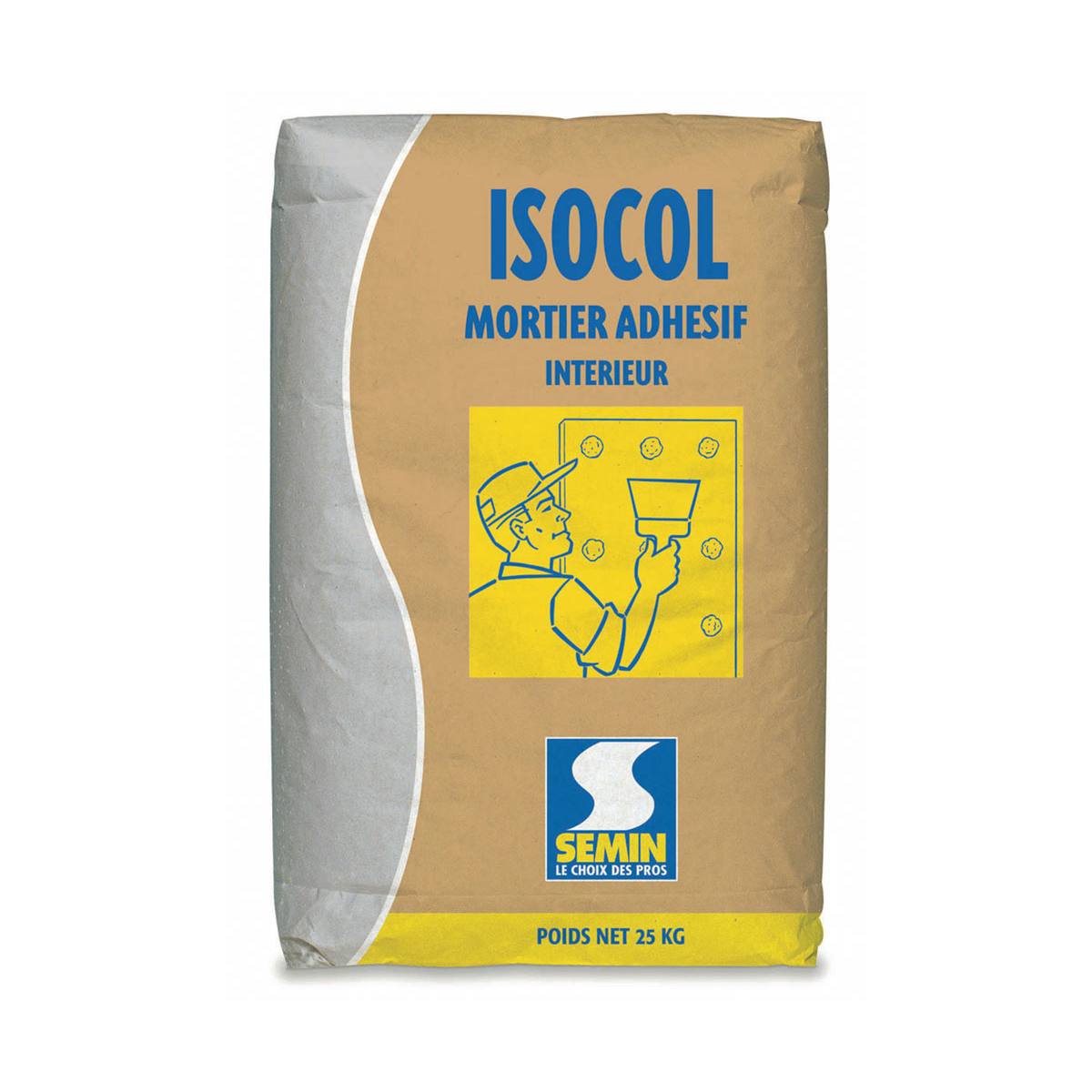 MORTIER ADHÉSIF ISOCOL