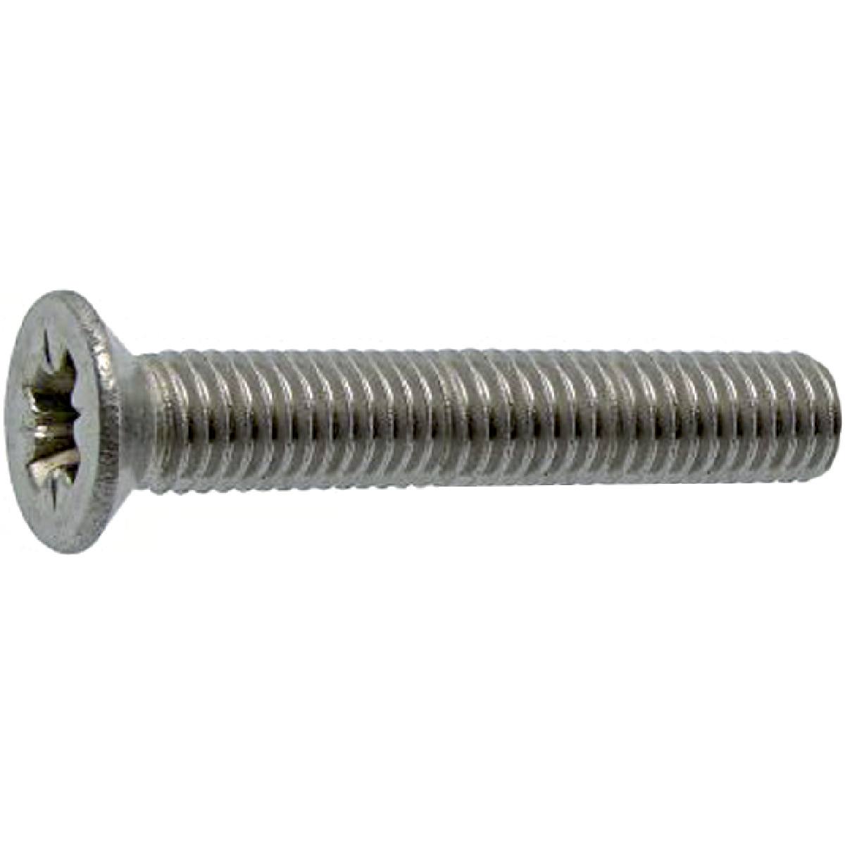 VIS MÉTAUX TÊTE FRAISÉE POZI INOX A2 3 X 30 MM