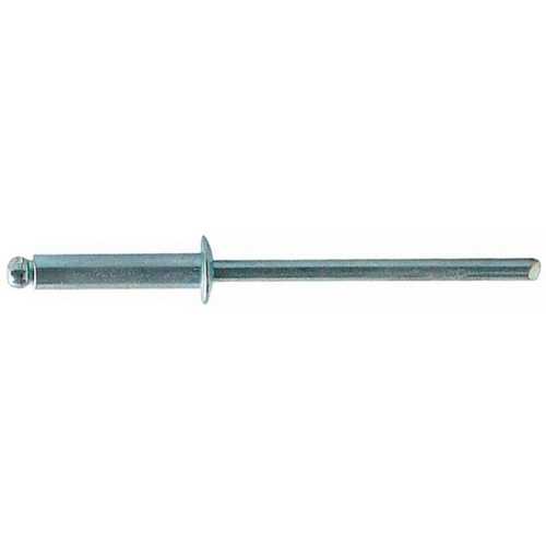 BOÎTE 250 RIVETS STANDARD ACIER/ACIER - TÊTE PLATE