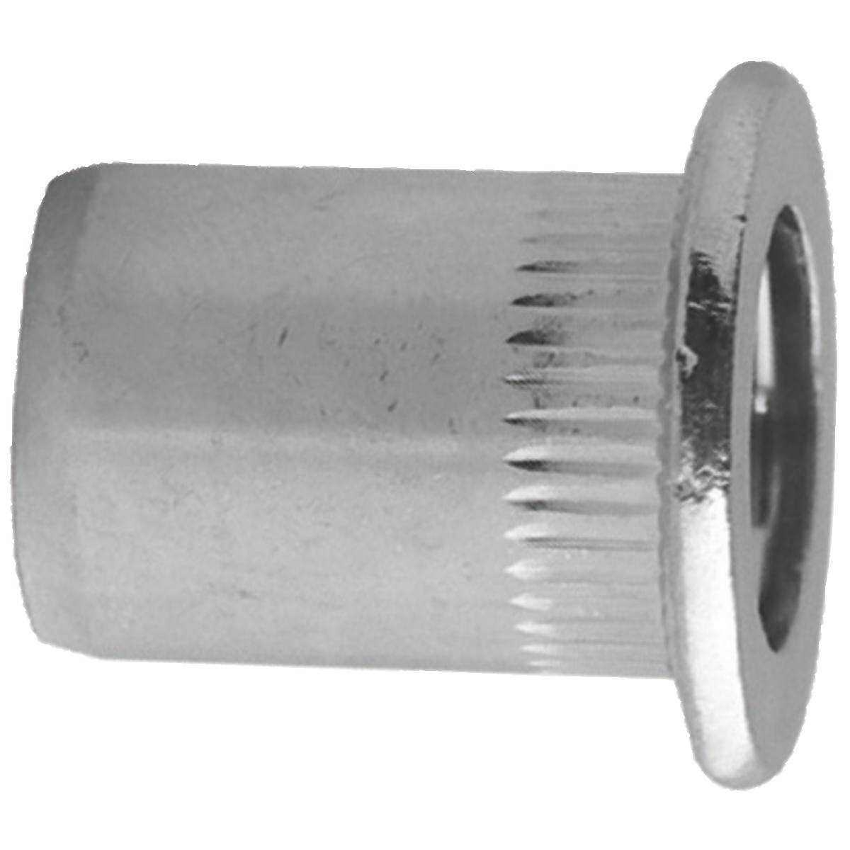 BOÎTE 500 ÉCROUS AVEUGLES ACIER TÊTE PLATE M5