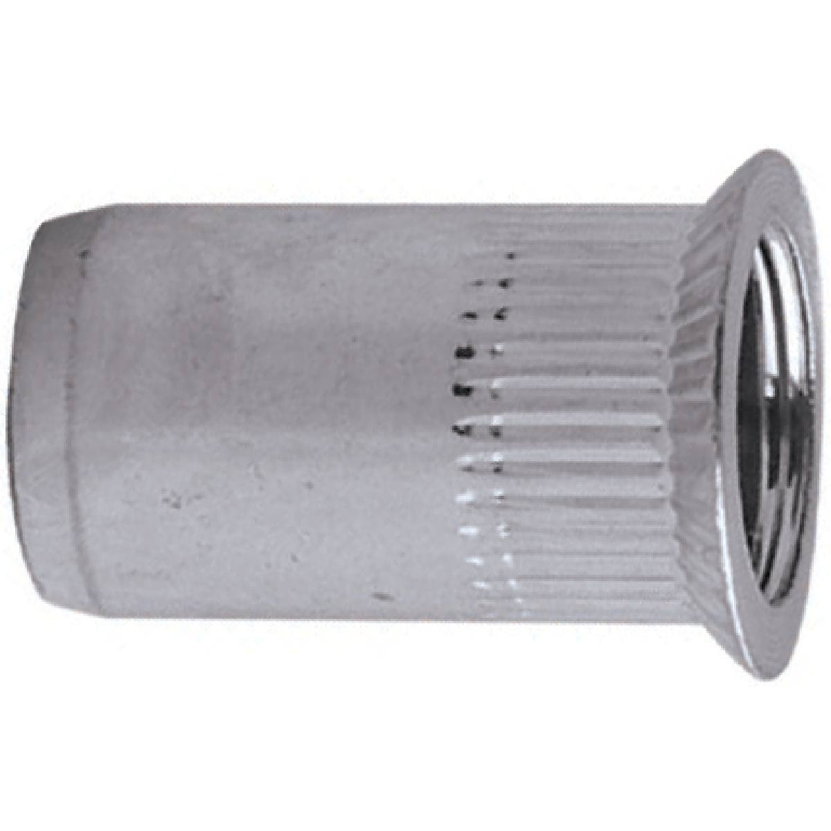 BOÎTE 500 ÉCROUS AVEUGLES ALU TÊTE FRAISÉE M5