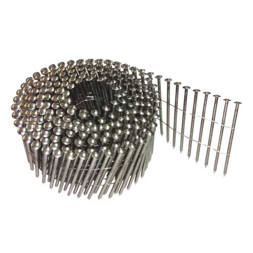 CARTON 9000 POINTES ANNELÉES 2,1 X 50 MM INOX