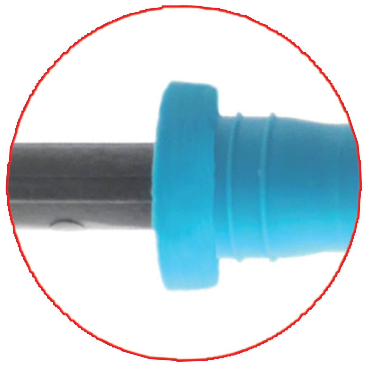 BOÎTE 100 CHEVILLES À FRAPPER TÊTE PLATE POLYAMIDE 8 X 60 MM