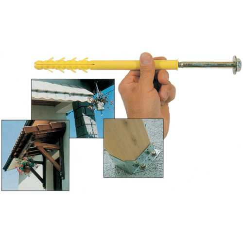 CHEVILLE MENUISERIE CHARGE MOYENNE 12 X 240 MM