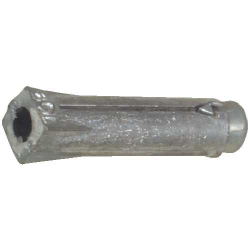 BOÎTE 100 CHEVILLES PLOMB TYPE BOLCONEX POUR VIS 6 X 40 MM