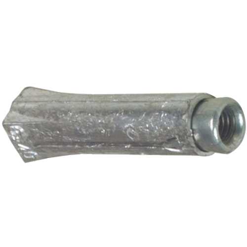 BOÎTE 100 CHEVILLES PLOMB TYPE BOLCONEX POUR VIS 6 X 40 MM