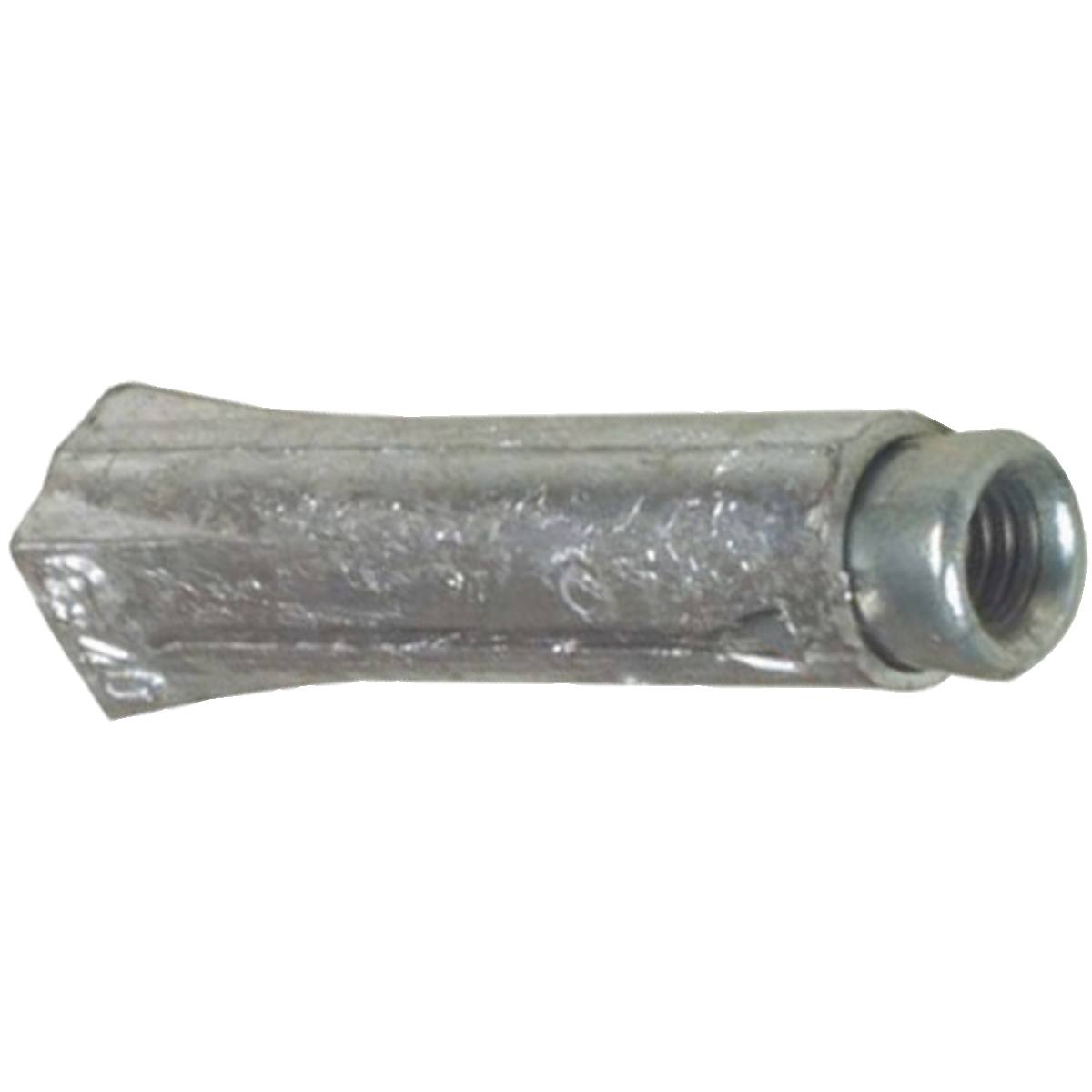 BOÎTE 100 CHEVILLES PLOMB TYPE BOLCONEX POUR VIS 6 X 40 MM