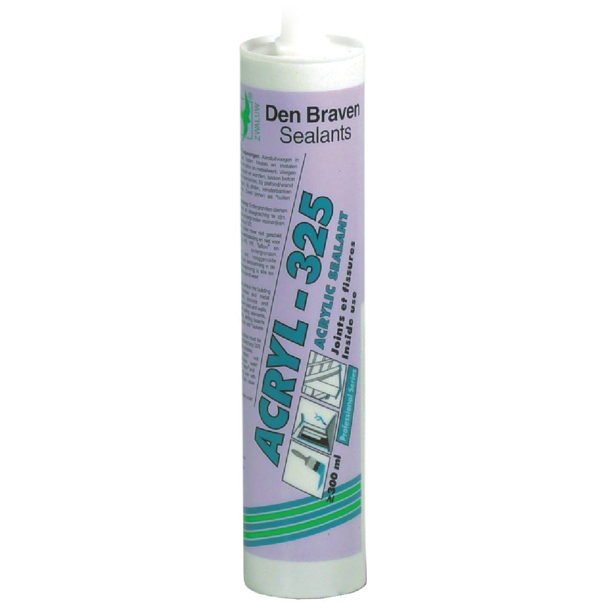 MASTIC ACRYLIQUE ACRYL 325 GRIS - CARTOUCHE